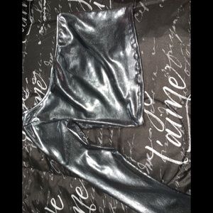 Foreve 21 Silver Crop Top